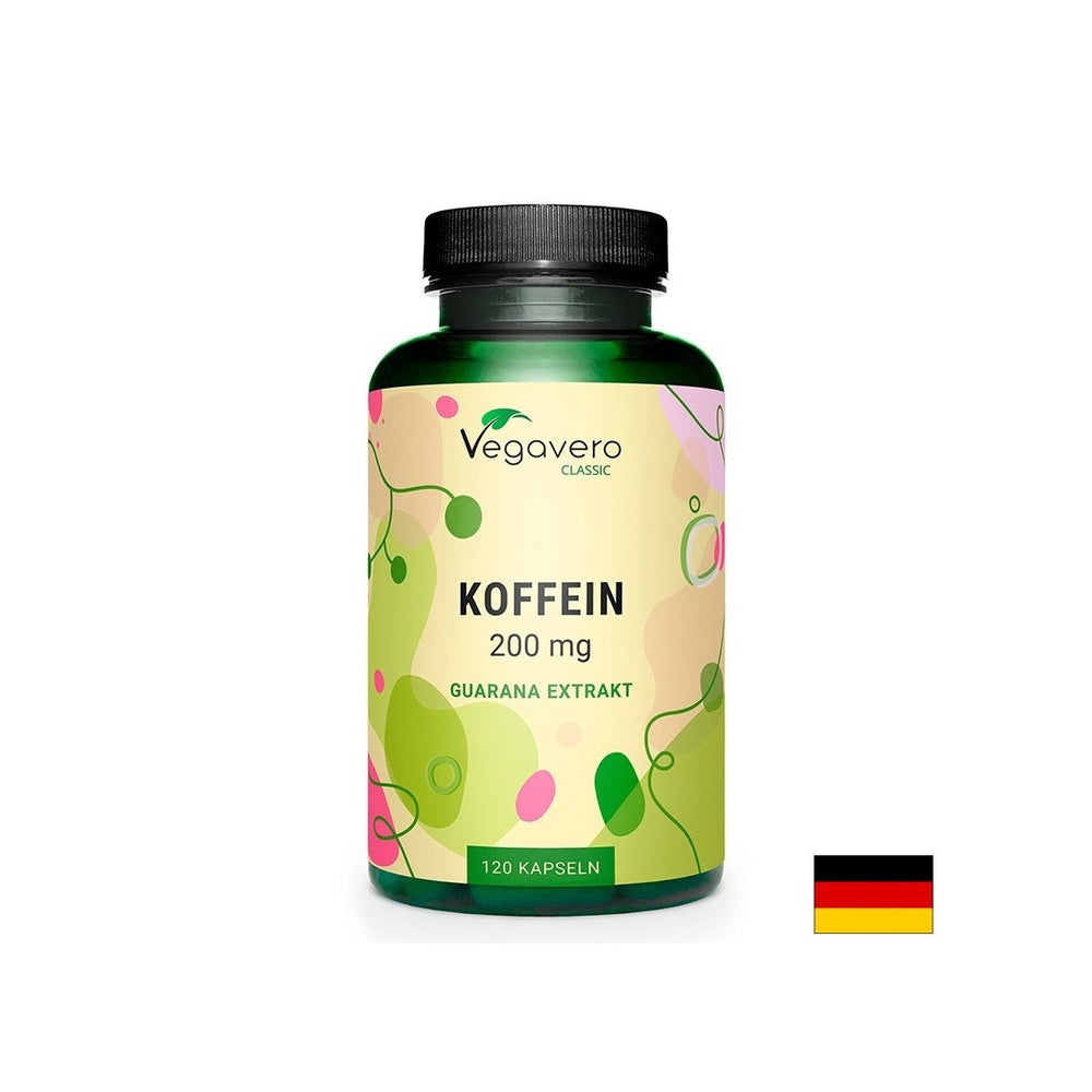 Energija - kofein, 200 mg x 120 kapsul