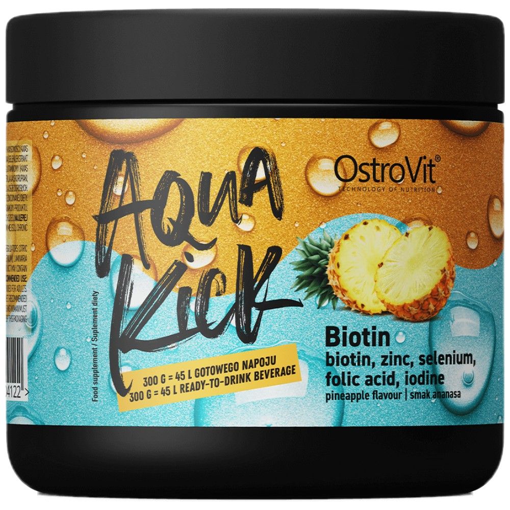 Aqua Kick / Advanced Hidracija z biotinom, cinkom, selenom - 300 gramov