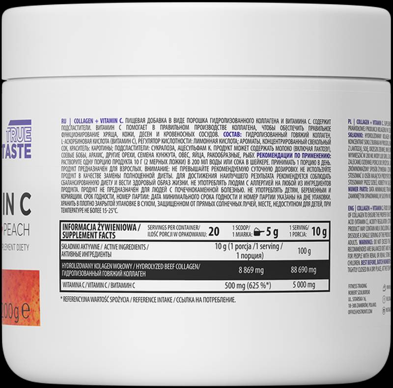 Kolagen + vitamin C / prah - 200 gramov