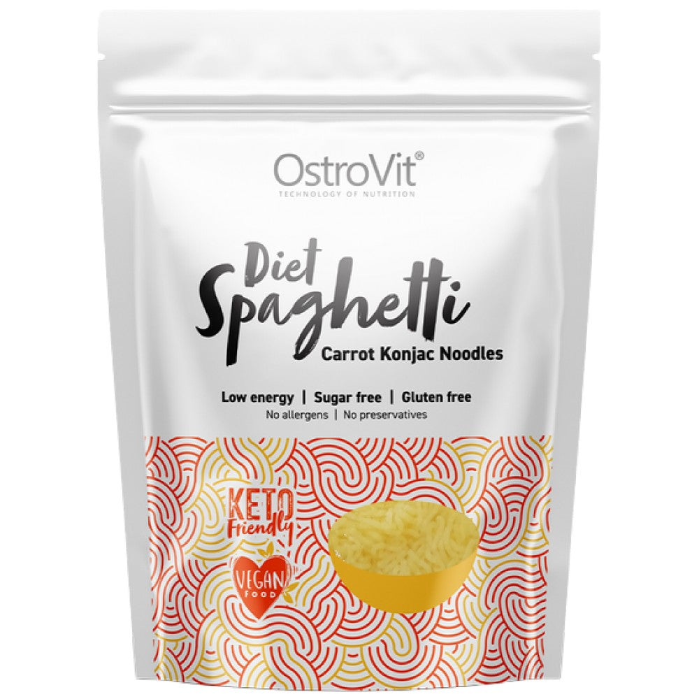 Dieta špageti + korenček / keto prijazni nizkokalorični rezanci Konjac 400 gramov