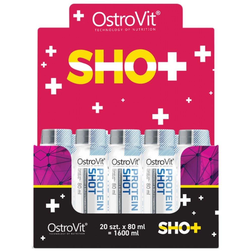 Beljakovinski strel | Sirotkino izolat + goveji hidrolizat matrika - 80 ml
