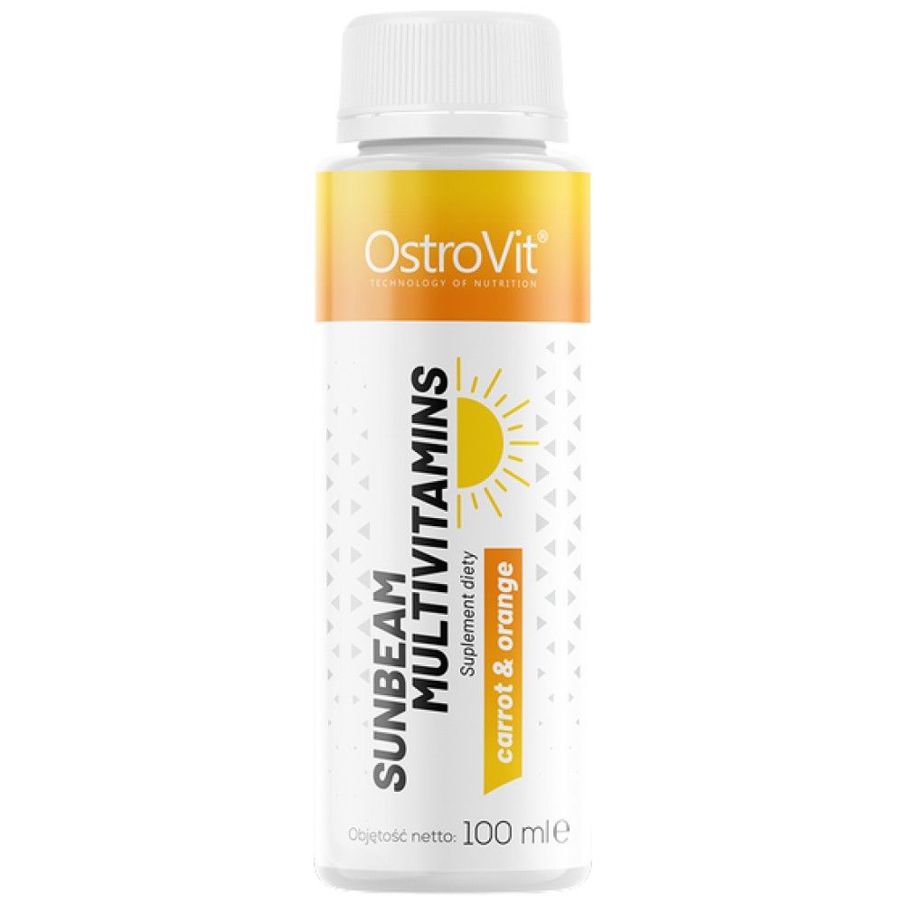 Sunbeam Multivitamins Shot | Boljša porjavelo formulo - 20 x 100 ml