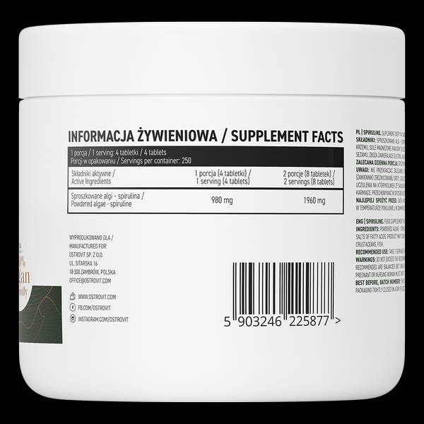 Spirulin - 1000 tablet
