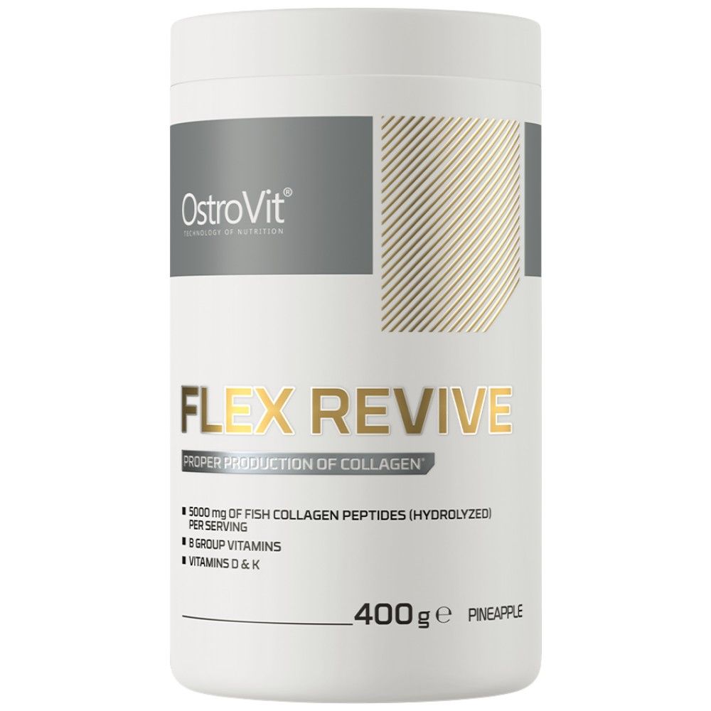 Flex <tc>Revive</tc> | z ribjim kolagenom, bozvelijo in šipkom - 400 gramov