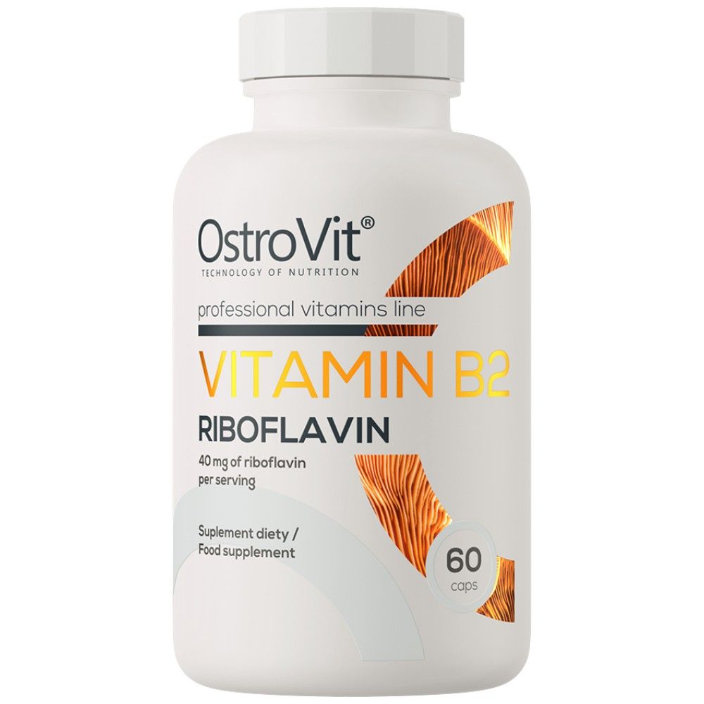 Vitamin B2 riboflavin 40 mg - 60 kapsul