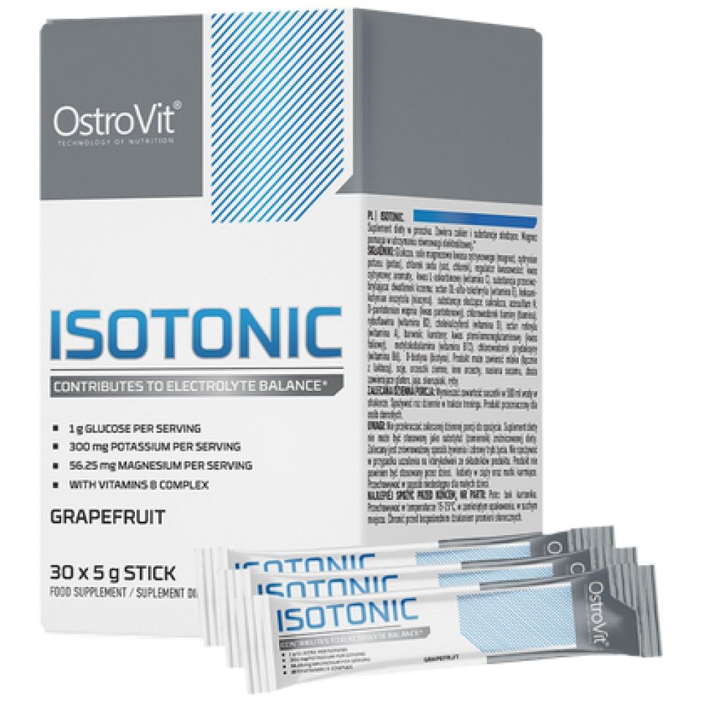 Izotonično | Vreči mešanice elektrolitov - 30 x 5 gramov
