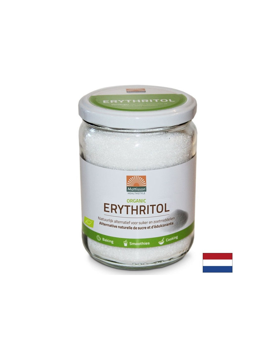 Eritritol (organski), 400 g <tc>Mattisson Healthstyle</tc>