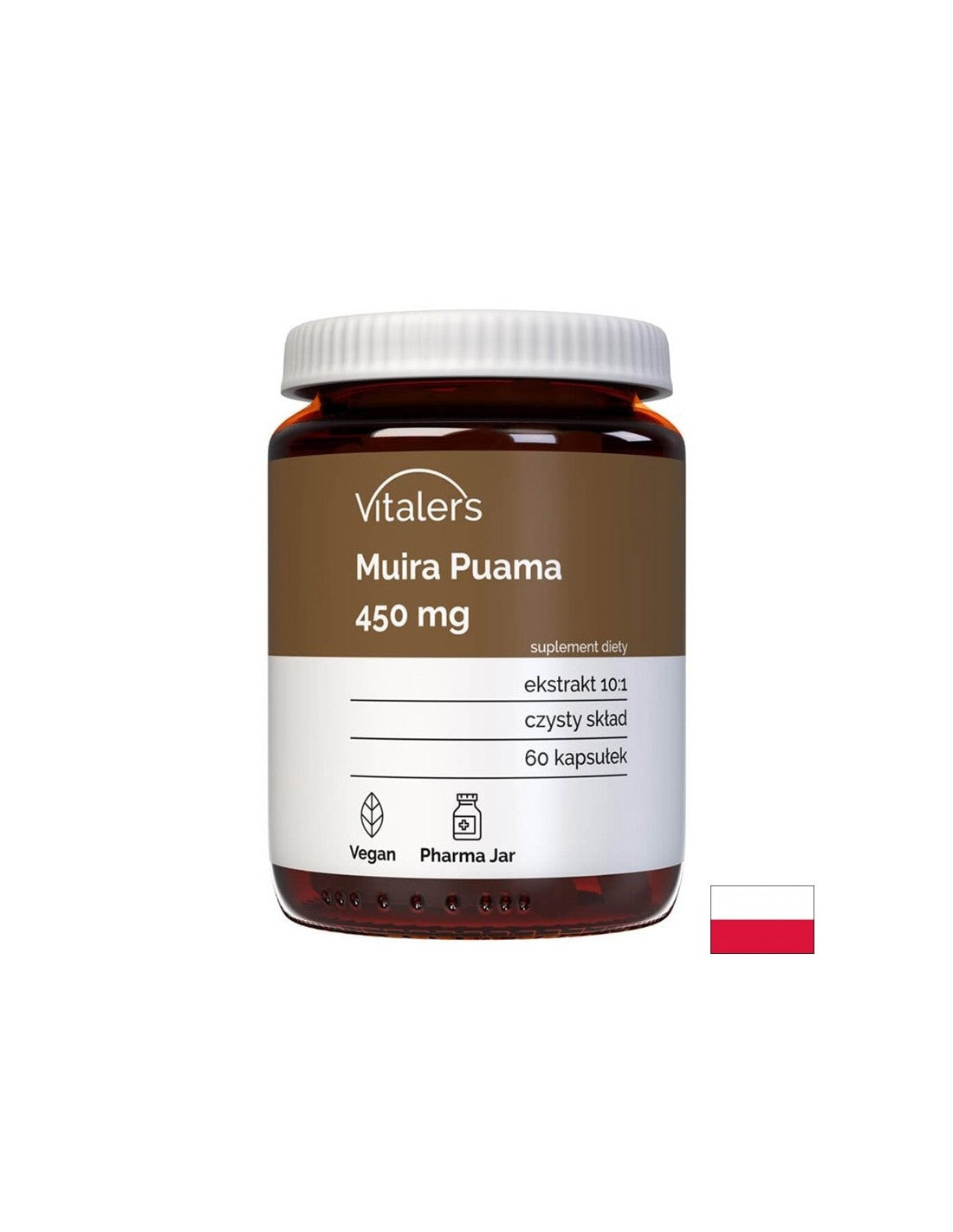 Naravni afrodiziak - Muira puma, 450 mg x 60 kapsul