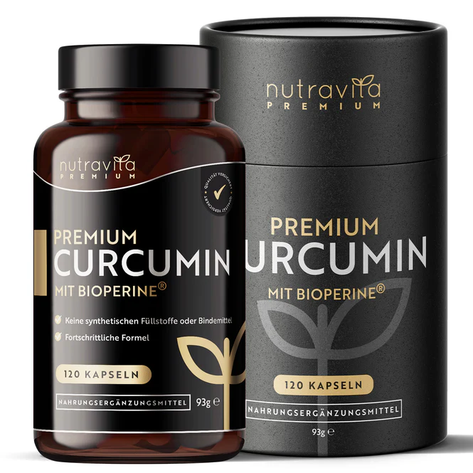 Premium kurkumin 95% kurkuminoidi z bioperinom® - 120 kapsul