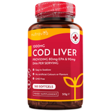 Olje jeter Cod 1000 mg - 365 softgelov