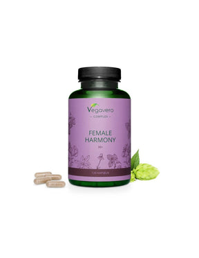 Female Harmony 50+/ Herbal complex for women 50+, 120 capsules, 100% Vegan Vegavero - Nutra Best Europe
