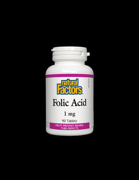 Folic Acid 1 mg - 90 Tablets - Nutra Best Europe