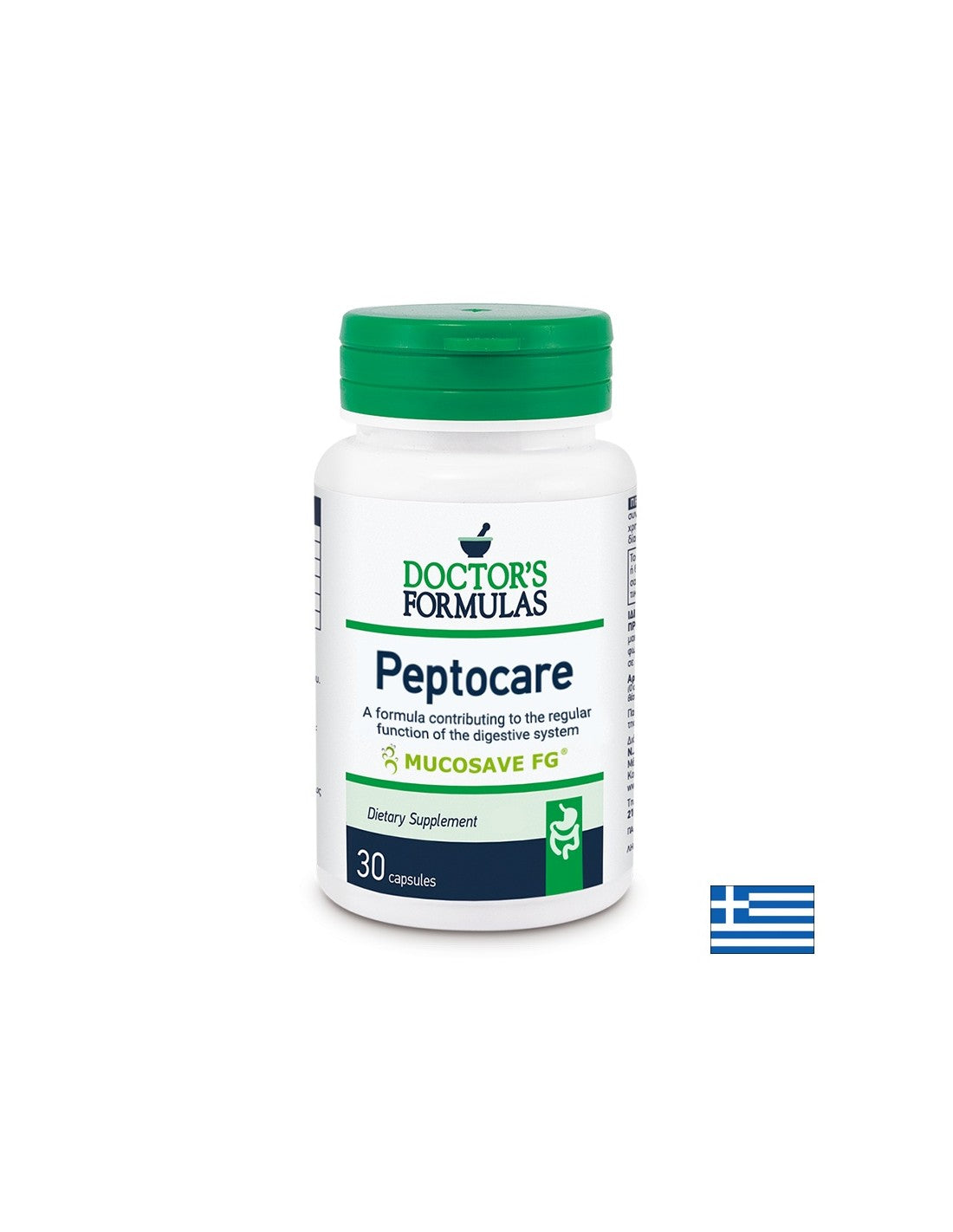 Formula za dobro prebavo - peptocare, 30 tablet zdravniških formul