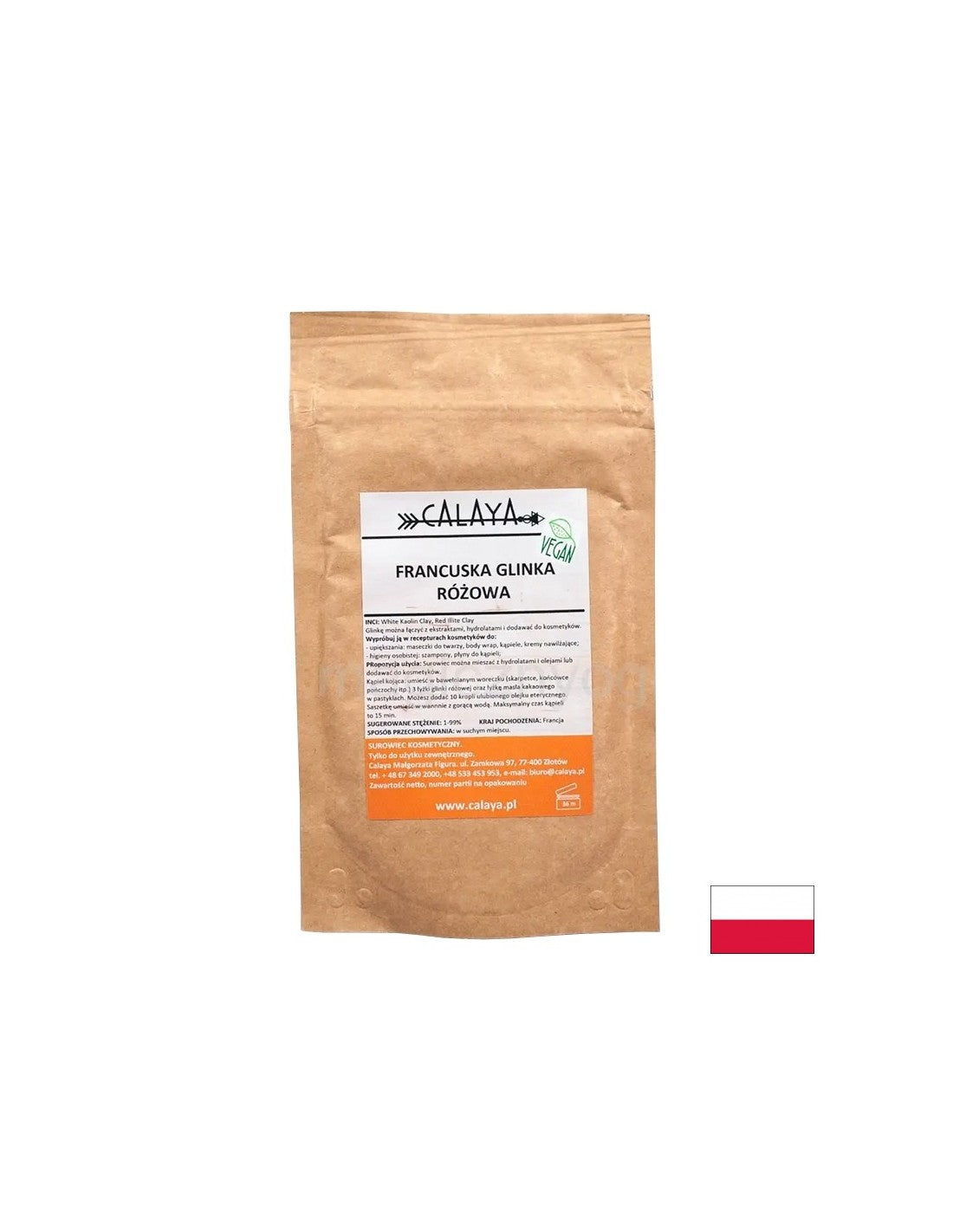 Francoska roza glina, 100 g