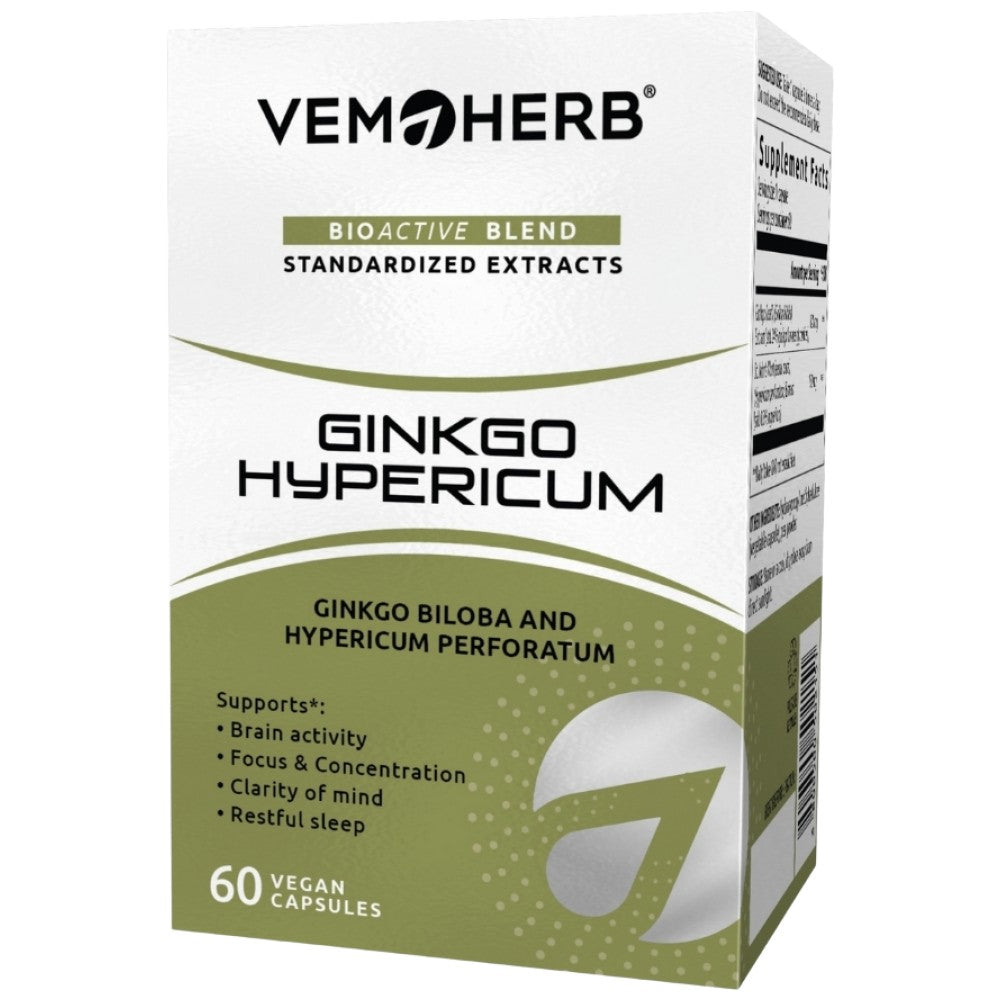 Ginkgo Hypericum - 60 kapsul