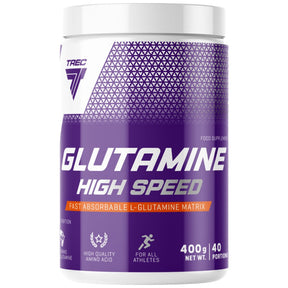 Glutamine High Speed | Fast Absorbable Glutamine Matrix - 400 grams - Nutra Best Europe