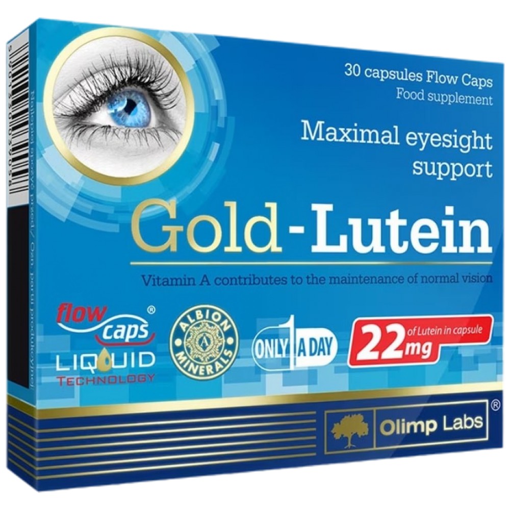 Zlato lutein - 30 kapsul