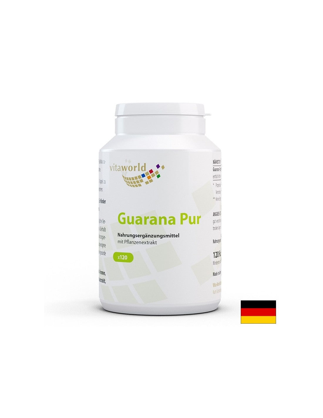 Izgorevanje maščob in več energije - Guarana, 120 kapsul