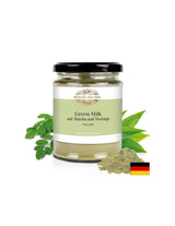 Green Milk mit Matcha und Moringa Pulver / Zeleno mleko z matcho in moringo, v prahu, 120 g <tc>Bärbel Drexel</tc>