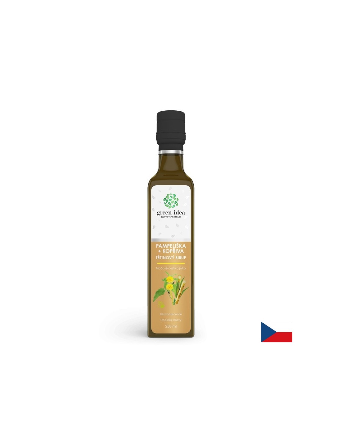 Nega jeter in žolčnika - Dandelion + Nettle, 250 ml