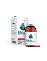 Nega las, kože in nohtov - organski silicij - Silidrop, 5 mg x 500 ml <tc>Aura Herbals</tc>