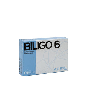 Skin and nervous system care - Sulfur Plantis®, 1.24 mg x 20 ampoules for drinking - Nutra Best Europe