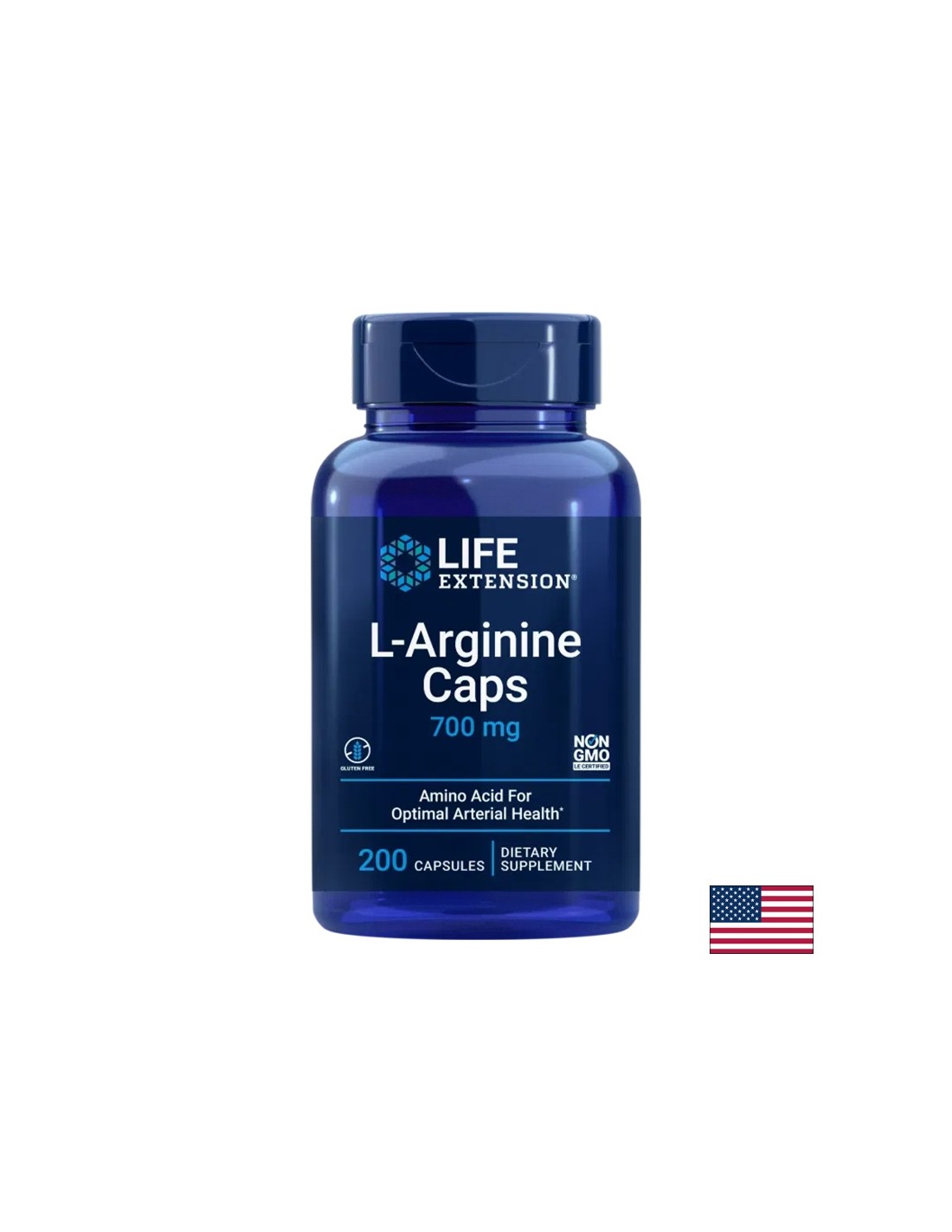 Srce, kost in imunska nega - L -arginin, 700 mg x 200 kapsule