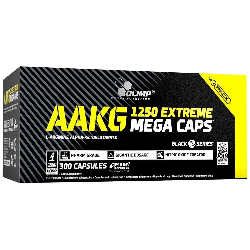 AAKG Extreme 1250 Mega Caps - 300 kapsul