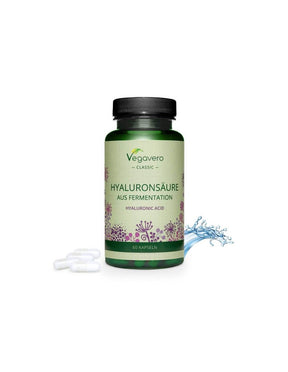 Hyaluronsӓure/ Hyaluronic acid, 60 capsules, 100% Vegan Vegavero - Nutra Best Europe