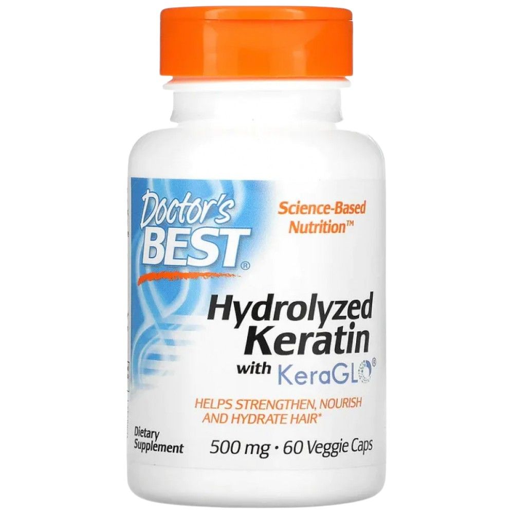 Hidrolizirani keratin 500 mg | s Keraglo® - 60 kapsul