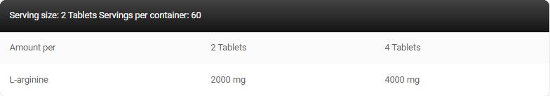 Zlata linija / L -arginin 1000 - 120 tablet