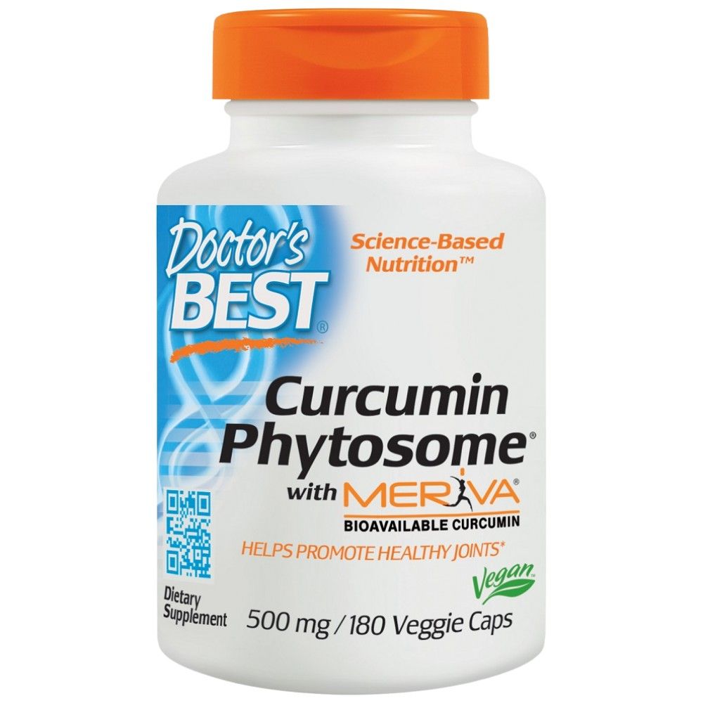 Najboljši kurkumin fitosom 500 mg / z Merivo - 180 kapsul