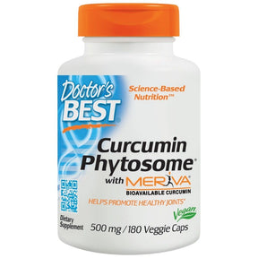 BEST Curcumin Phytosome 500 mg / with Meriva - 180 capsules - Nutra Best Europe