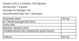 <tc>Stacker</tc>3 XPLC NOVO - 100 kapsul