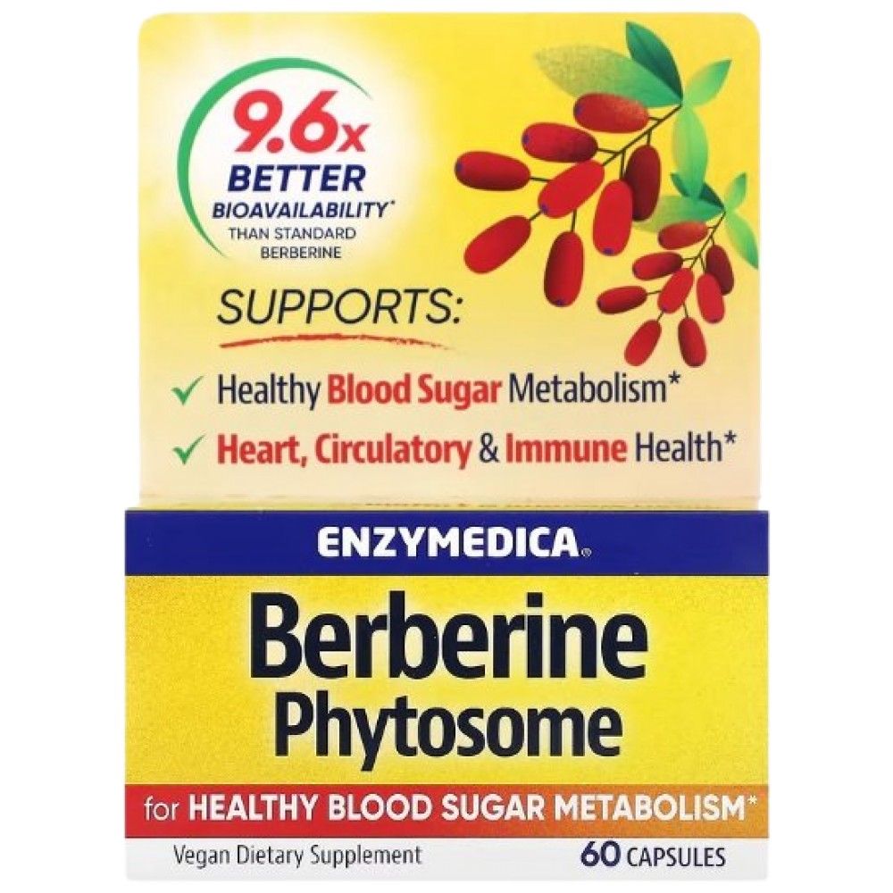 Berberinski fitosom | z Berbevis® - 60 kapsul