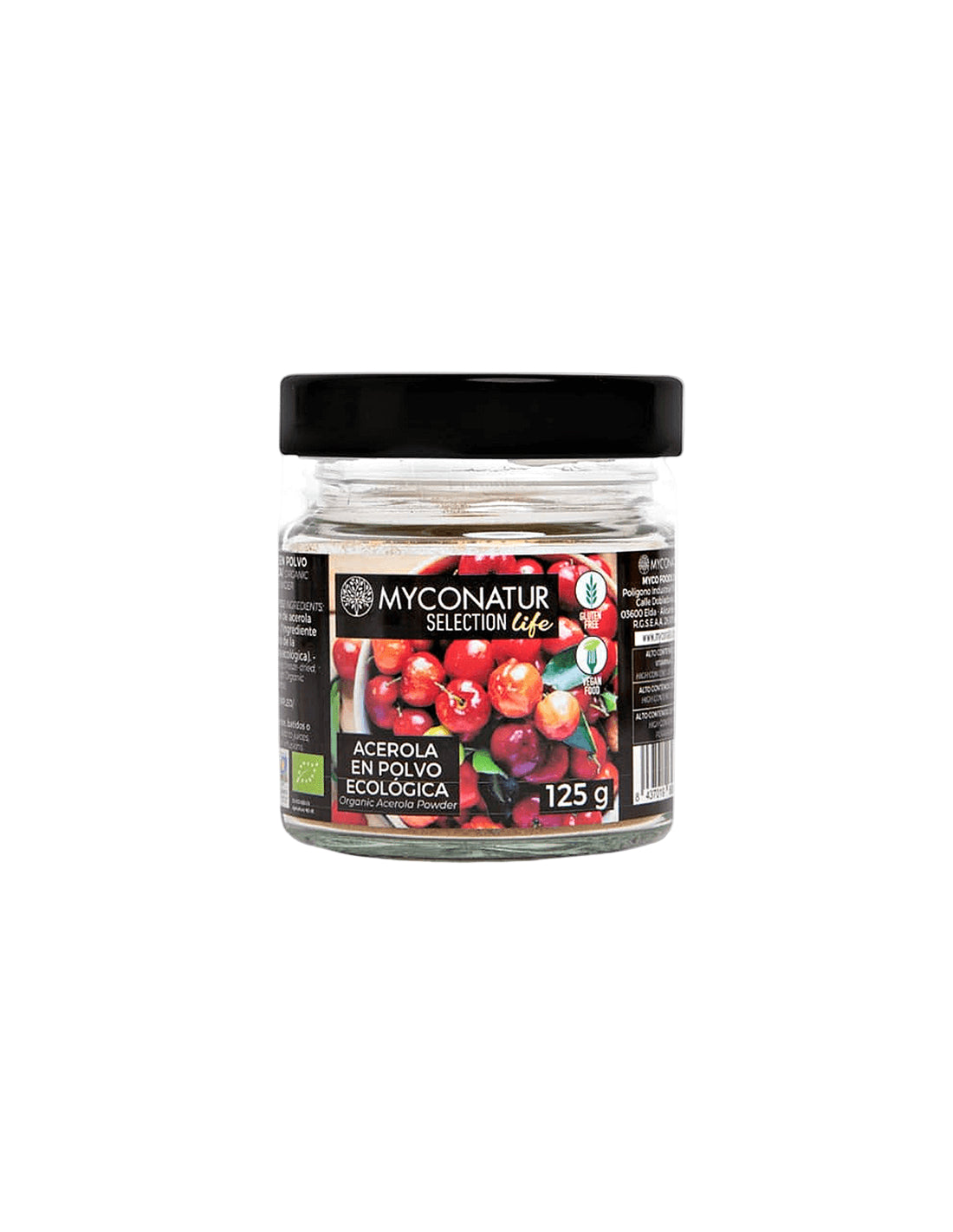 Имунитет - Ацерола на прах Био, 125 g Myconatur - Feel You