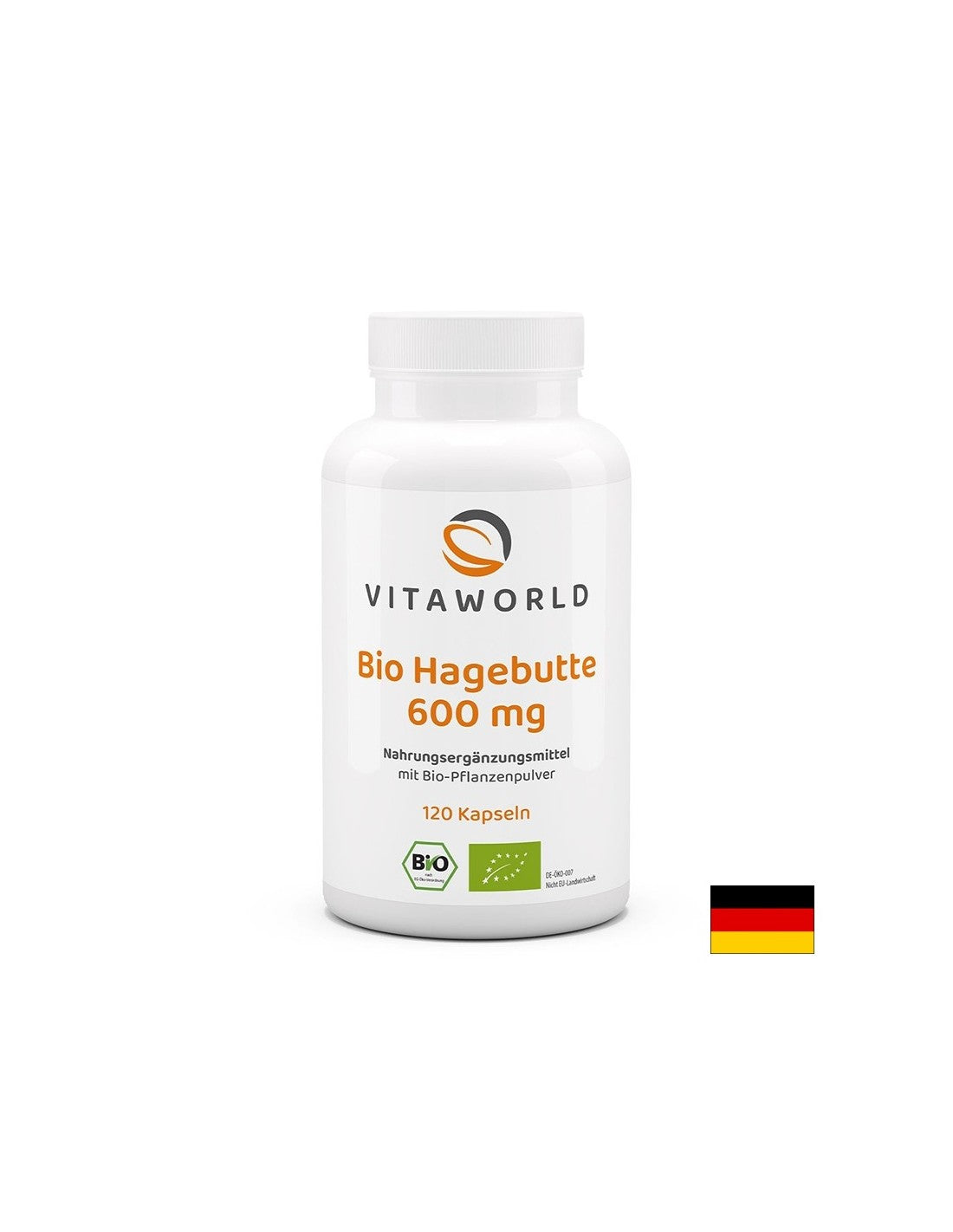Imuniteta in krvni sistem - Rosehip (sadje), organski, 600 mg x 120 kapsul
