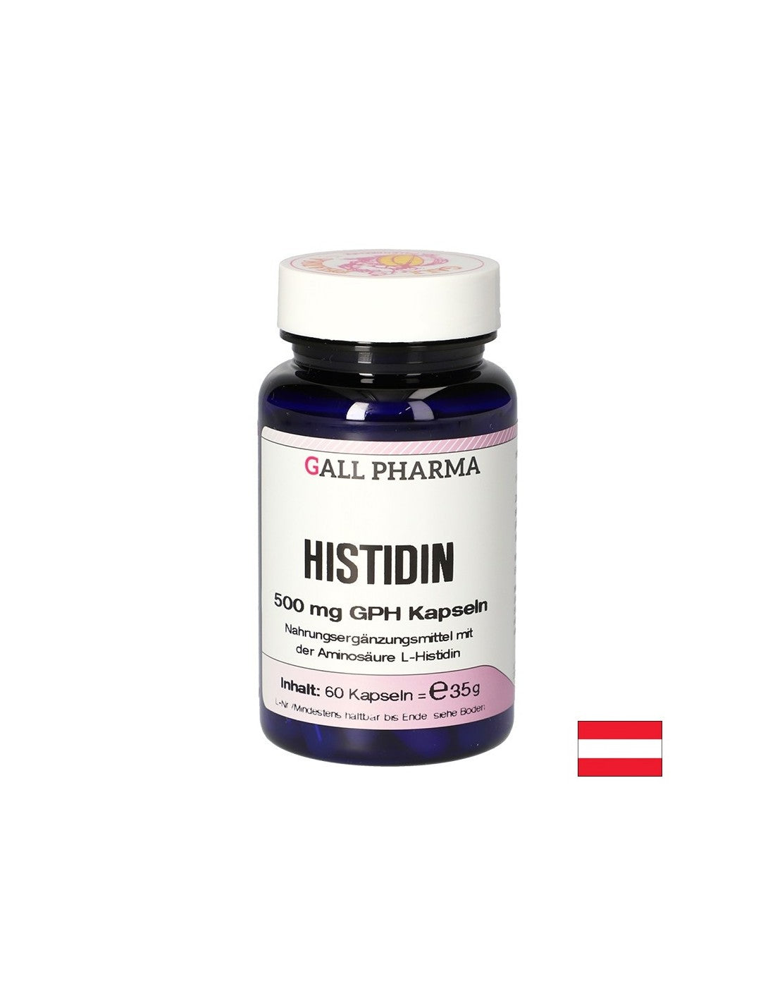 Imunost - L -histidin, 500 mg x 60 kapsul
