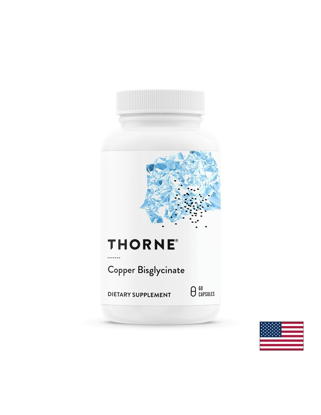 Baker (bisglicinat) - antioksidant in imunska zaščita - Baker, 2 mg, 60 kapsul <tc>Thorne</tc>