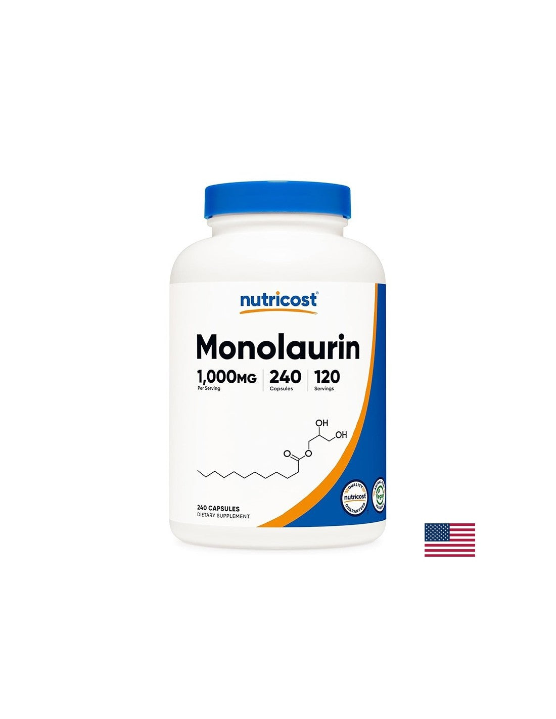Imunost, zaščita pred okužbami - monolavrin, 500 mg x 240 kapsul