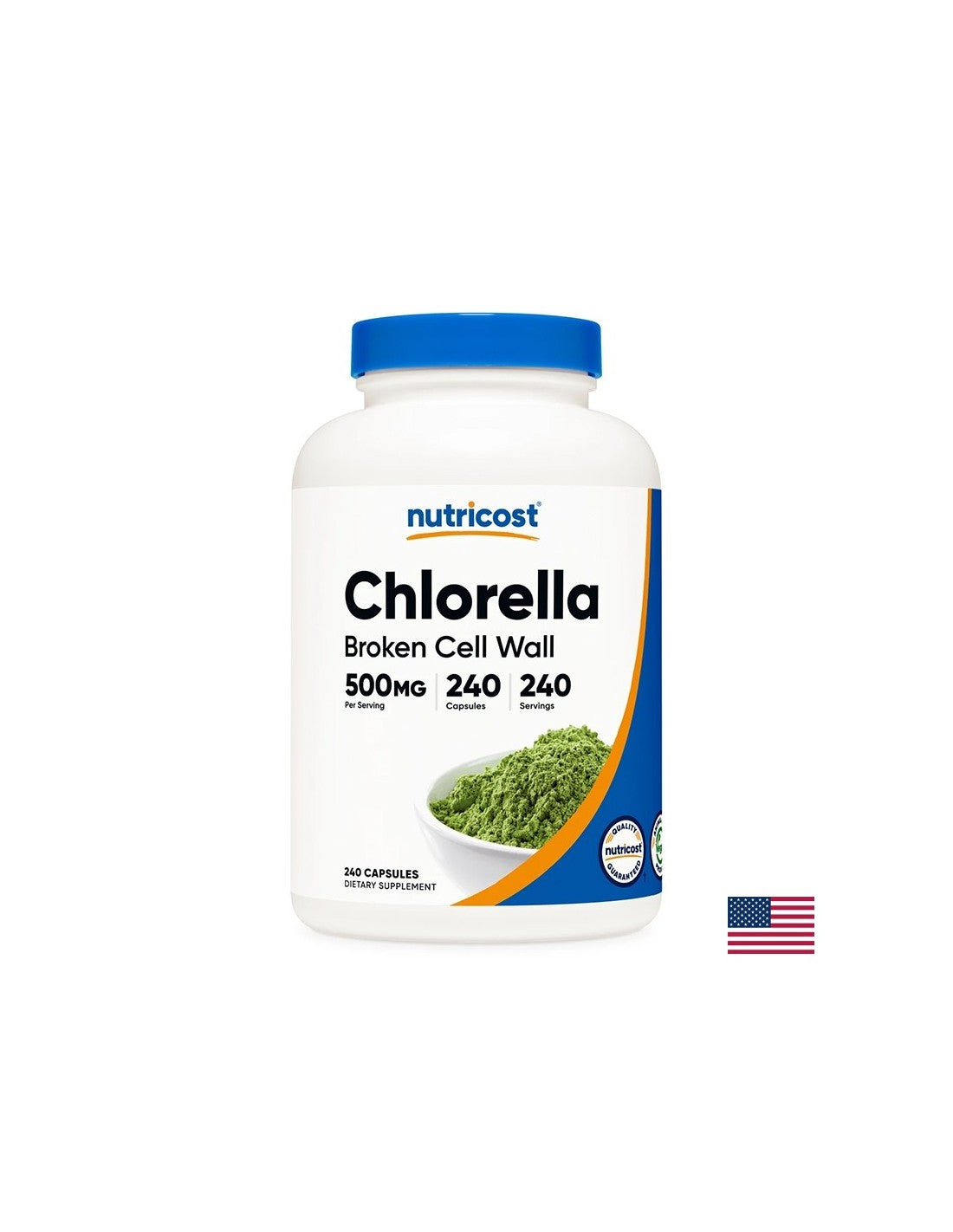 Imunska in antioksidativna zaščita - Chlorella, 500 mg x 240 kapsul