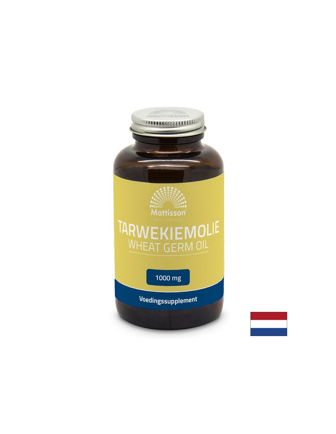 Imunska in možganska funkcija - olje pšeničnih kalčkov 1000 mg x 90 kapsul <tc>Mattisson Healthstyle</tc>