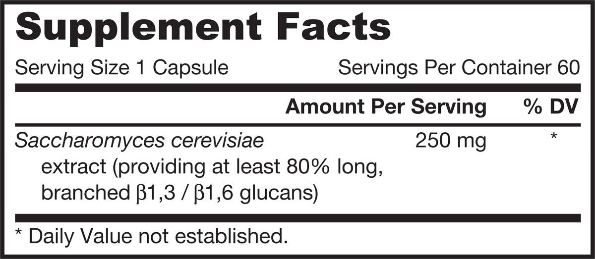 Beta glucan 250 mg - 60 kapsul
