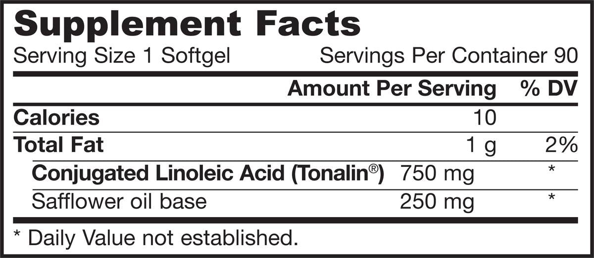 CLA 750 mg 90 gel kapsul
