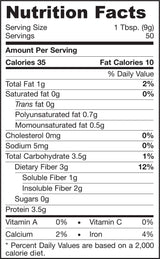 Organski Hi-Lignan Nutri-Flax 454 gramov