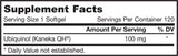 Ubiquinol QH -absorb 100 mg - 60 gel kapsul