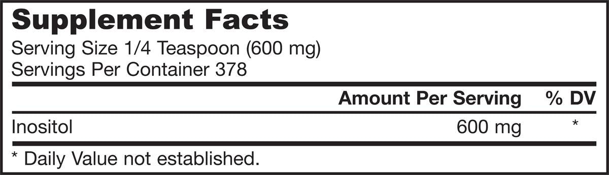 Inositol v prahu - 227 gramov
