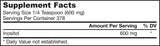 Inositol v prahu - 227 gramov