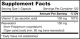 Resveratrol 100 mg - 120 kapsul