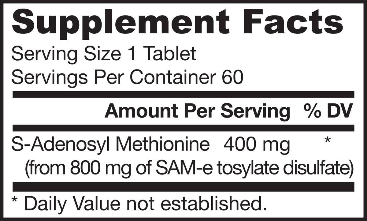 SAM -E 400 mg - 60 tablet